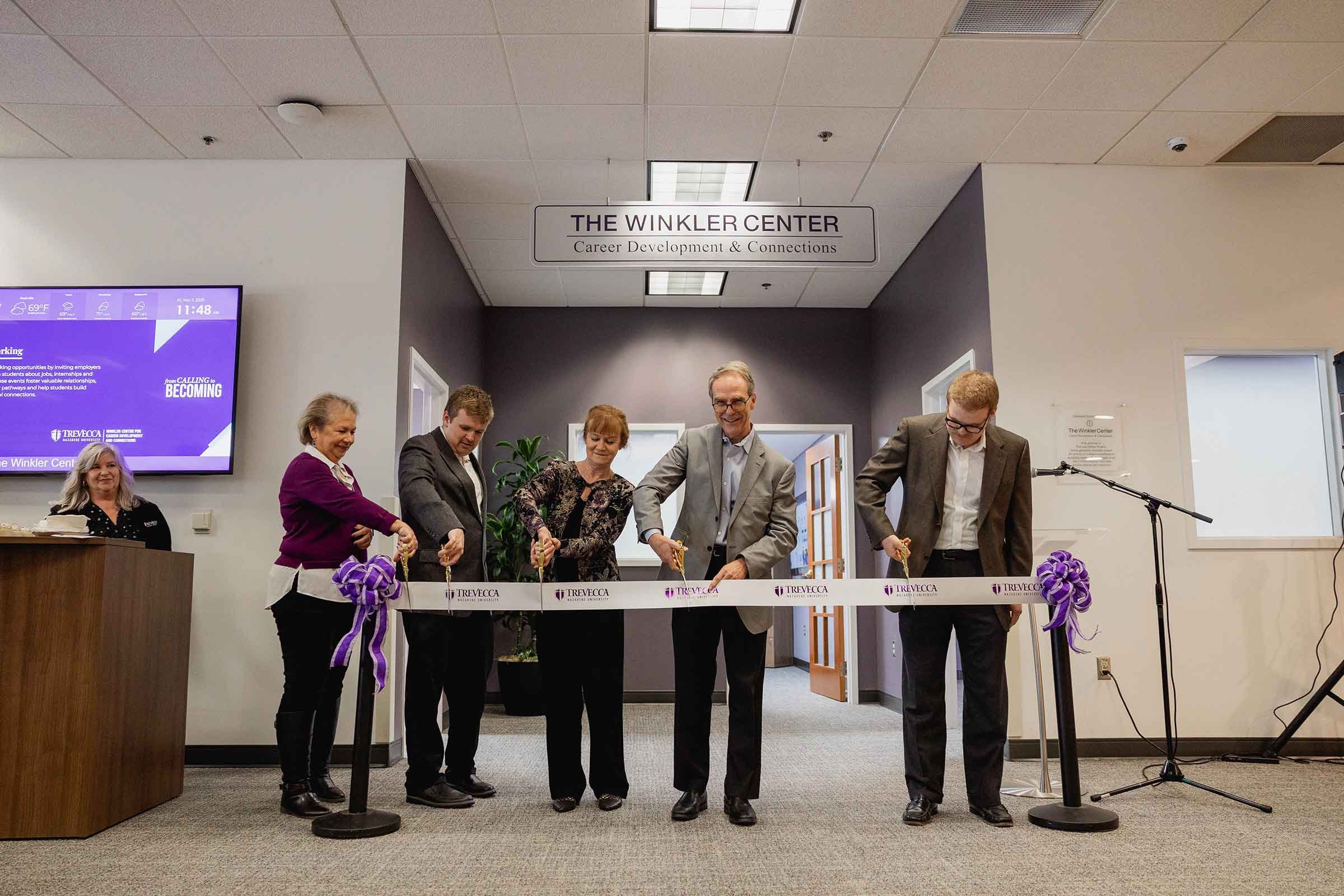 Trevecca Dedicates the New Winkler Center for Career Development and Connections