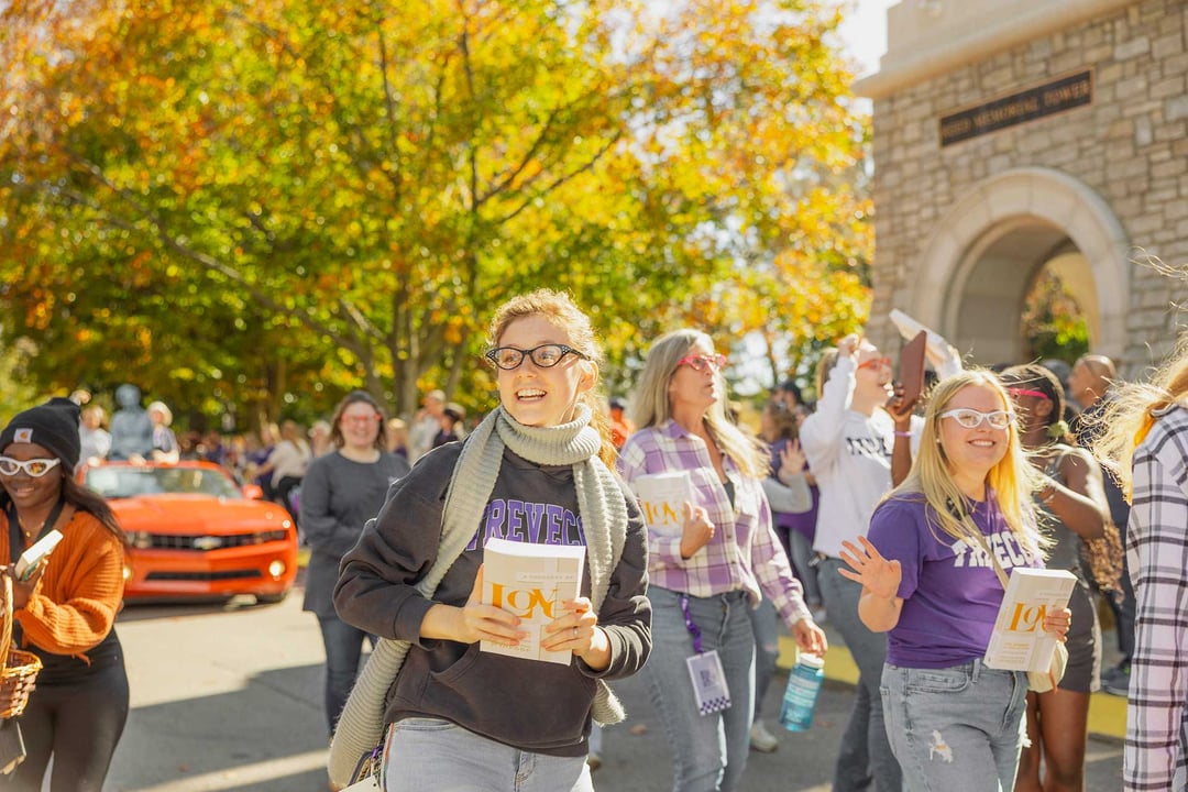 Trevecca's Homecoming 2023 parade.