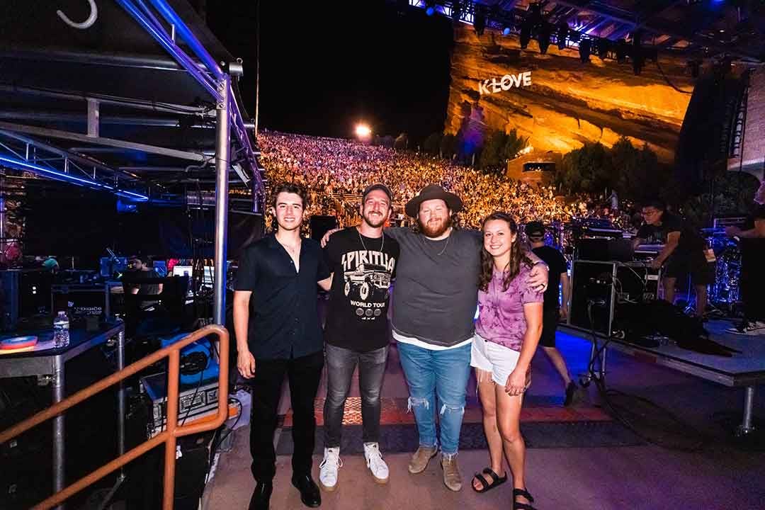 Ty at Red Rocks Amphitheatre in Colorado with Cochren & Co.
