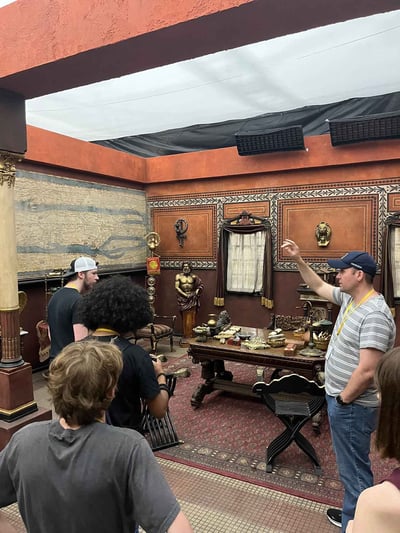 Trevecca students tour the set of 'The Chosen'.