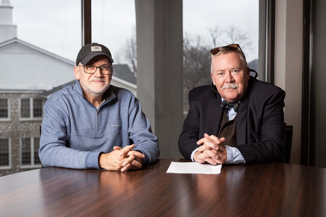 Dr. Dean Diehl and Dr. Steve Hoskins sit together to discuss their podcast.