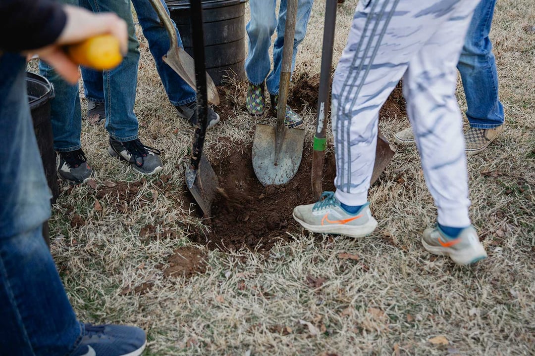 Trevecca's TreeCycle program plant's its 1000th tree.