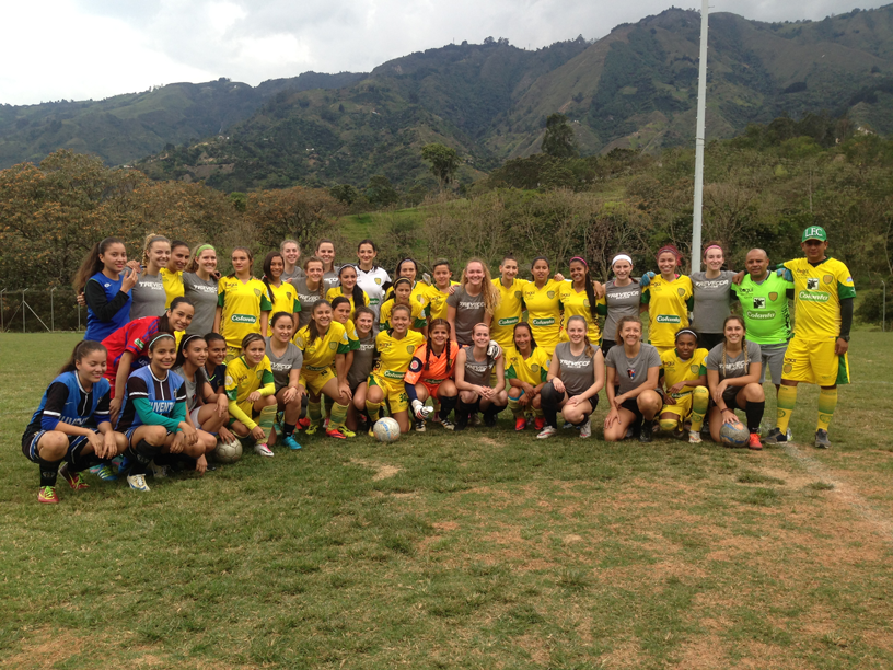 Colombia 1 Diana Corzine Women's Soccer